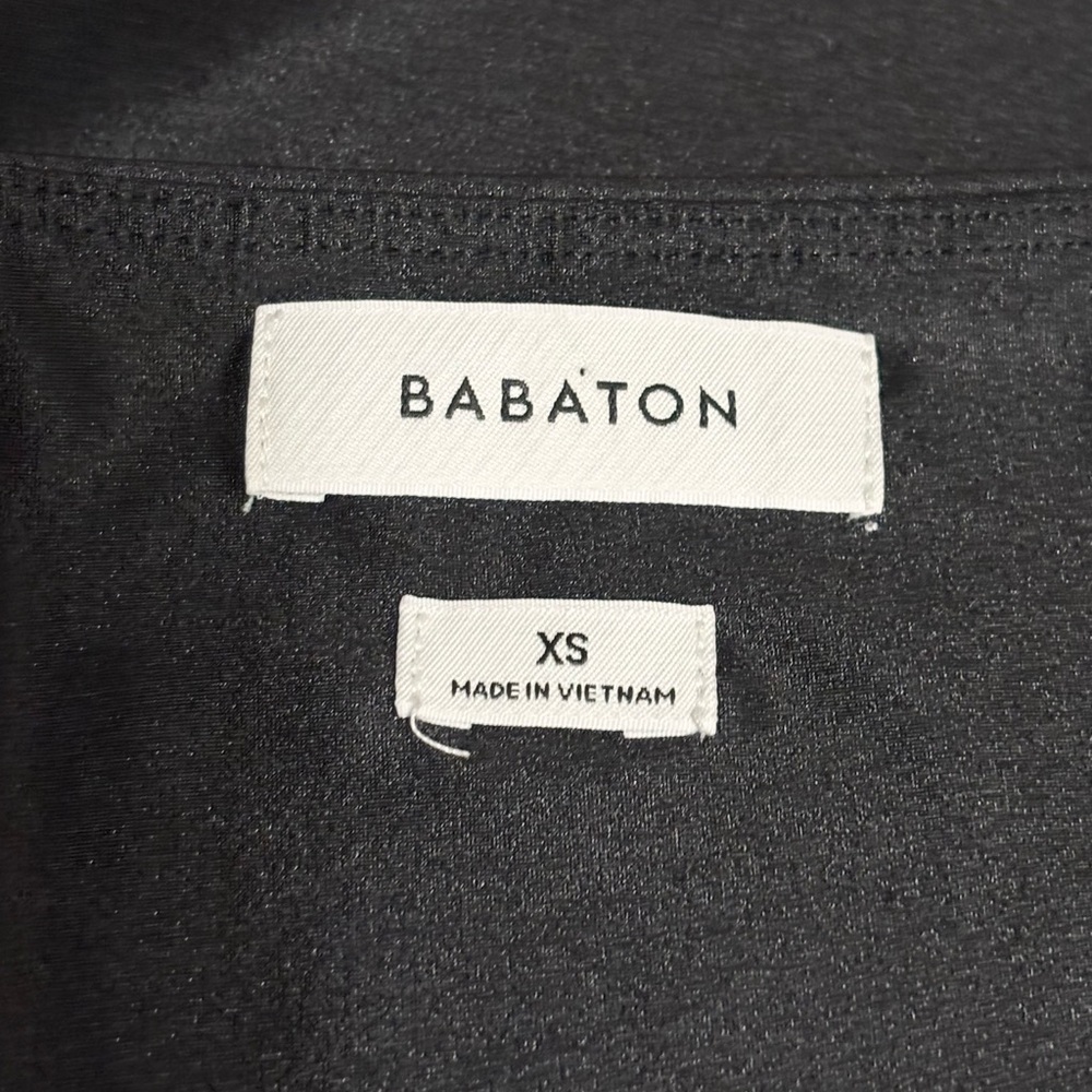 Aritzia Babaton Satinette Square Neck Long Sleeve Top Black Size XS - Picture 7 of 9